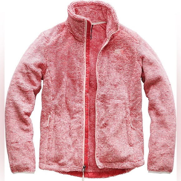 The North Face Osito Striped Fleece Fuzzy Zip Up Jacket Size XL - Picture 13 of 13